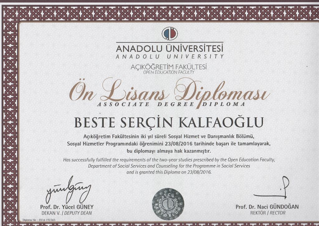 AOF Sosyal Hizmetler